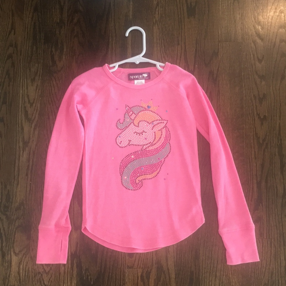 Sparkle by Stoopher Waffle Long Sleeve Shirt